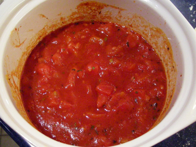 Sauce tomate express au micro onde - 4