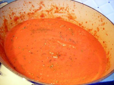 Sauce tomate spéciale pizza