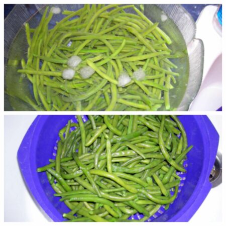 Haricots verts frais poêlés - 4