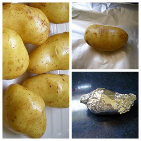 Pommes de terre en robe des champs à la crème de ciboulette - 2
