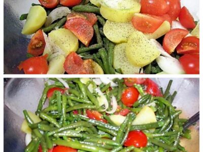 Salade de haricots verts - 2