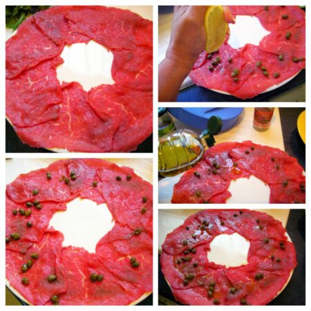 Carpaccio de boeuf au chèvre - 3