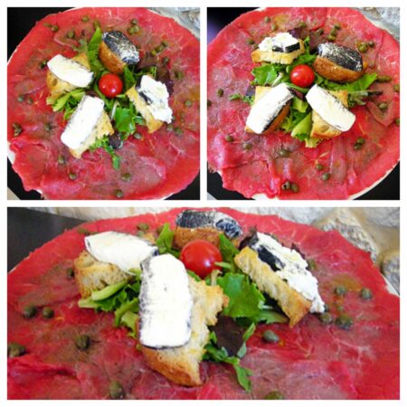 Carpaccio de boeuf au chèvre - 6