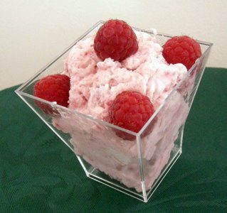 Mousse aux framboises facile