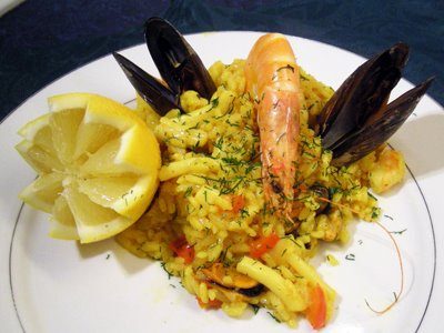 Risotto aux fruits de mer