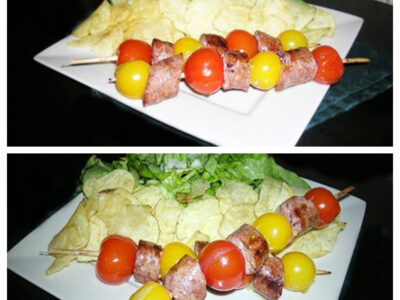 Minis brochettes de saucisses - 2