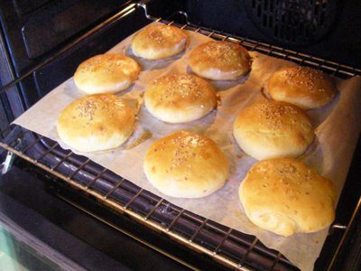 Pains à hamburgers maison - 1