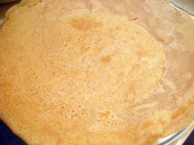 Pâte à crêpes salées