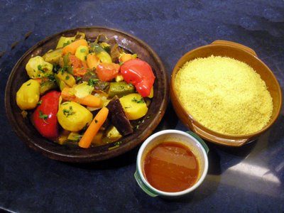 Couscous aux légumes - 1