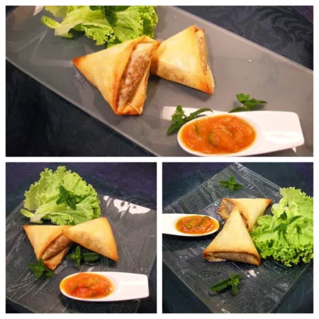 Samosa de boeuf à l' orientale - 2