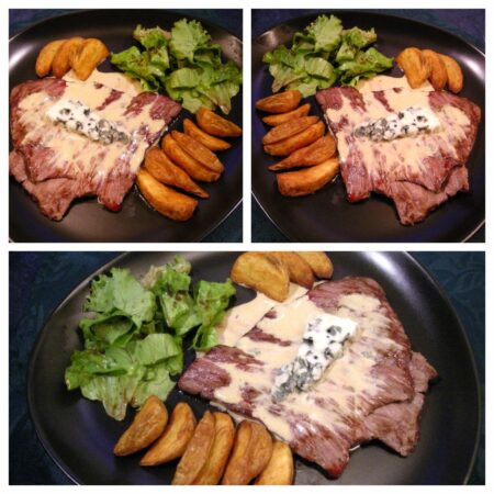 Steaks au roquefort - 2