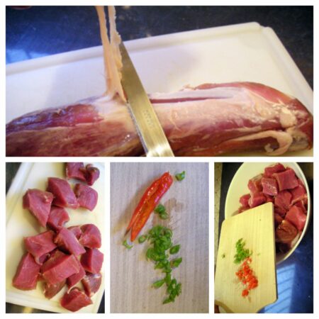Brochettes de porc aux épices - 2