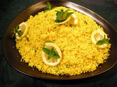 Semoule de couscous au citron