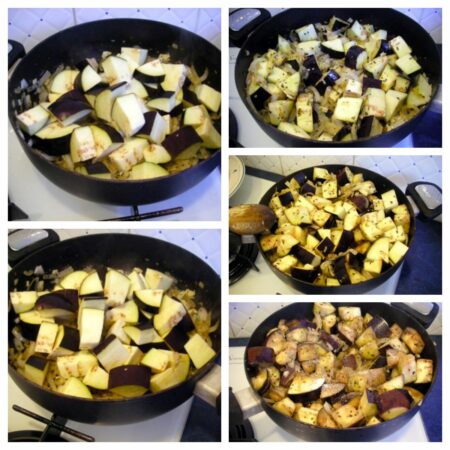 Côtes de porc aux aubergines - 6