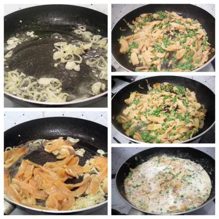 Pâtes au saumon - 2