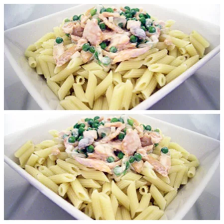 Pâtes au saumon - 3