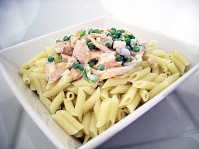 Pâtes au saumon - 1