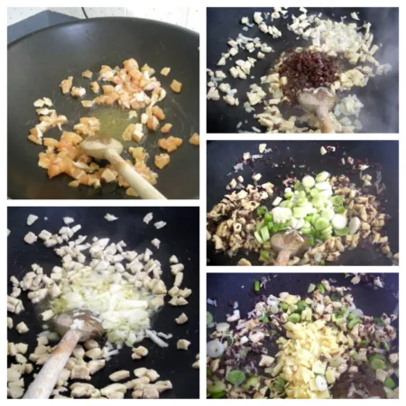 Riz sauté au poulet - 4