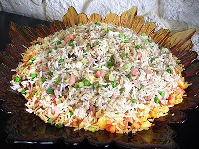 Riz sauté au poulet - 1