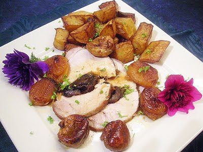 Rôti de porc aux fruits secs - 1