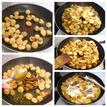Filets de poulet à la crème - 4