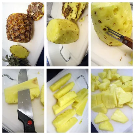 Poulet sauté à l'ananas et gingembre - 3