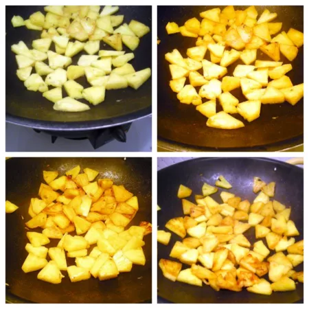 Poulet sauté à l'ananas et gingembre - 6