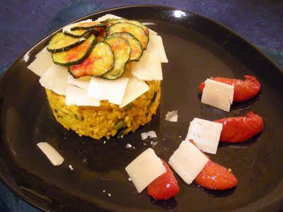 Riz aux courgettes et parmesan - 1