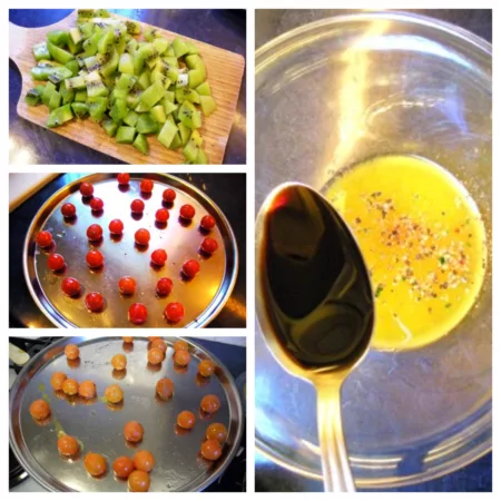Salade de poulet aux kiwis - 3