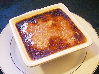 Crème brulée à la vanille - 1