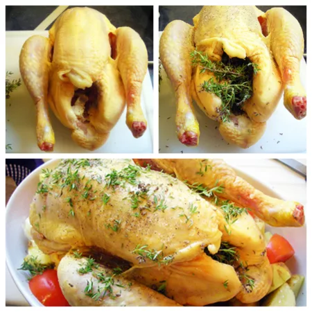 Poulet au four - 3