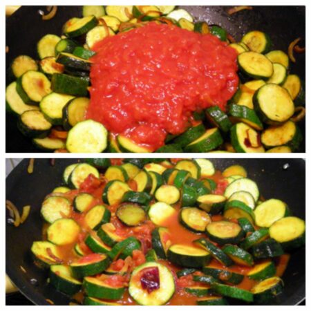 Courgettes au wok - 5