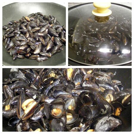 Moules au curry - 4