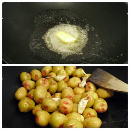 Pommes sautées aux herbes - 3