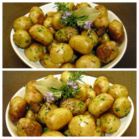 Pommes sautées aux herbes - 5