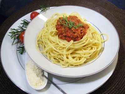 Spaghettis bolognaise - 1