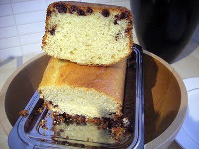 Gâteau au yaourt et pépites de chocolat