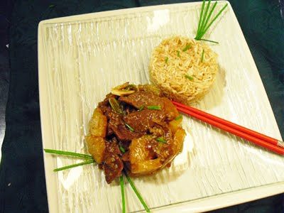 Magret de canard à l'aigre doux - 1