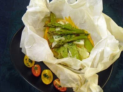 Papillotes de légumes à la truffe - 1