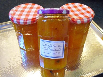 Confiture d’abricots