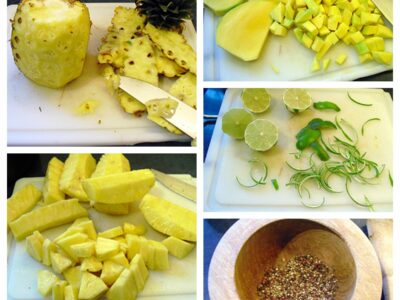 Chutney mangue ananas - 2