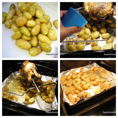 Poulet rôti aux herbes - 5