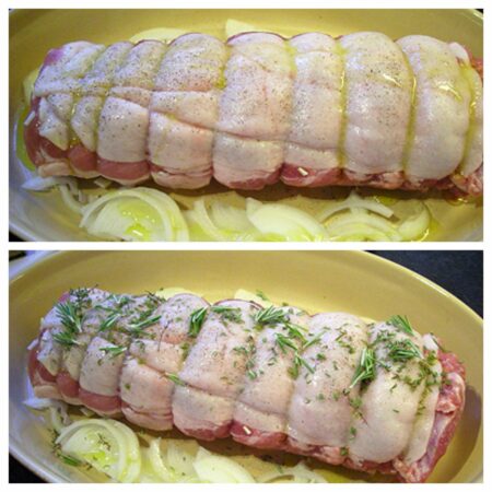 Rôti de porc froid et sa gelée au Madère - 2