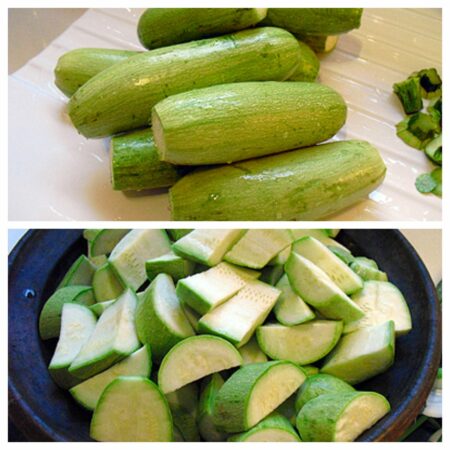 Tajine de courgettes aux épices - 2