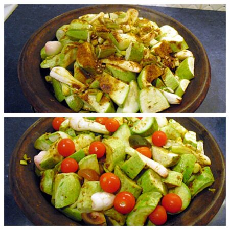 Tajine de courgettes aux épices - 6