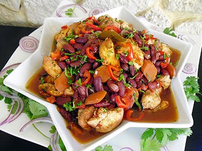 Sauté de dinde aux haricots - 1