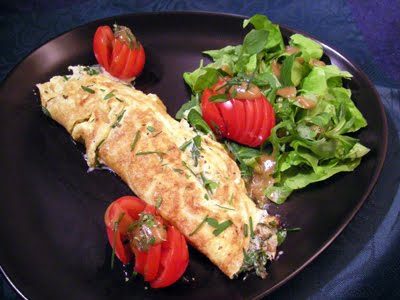 Omelette aux fines herbes