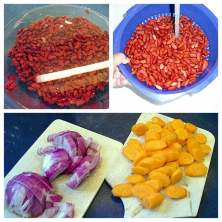 Sauté de dinde aux haricots rouges