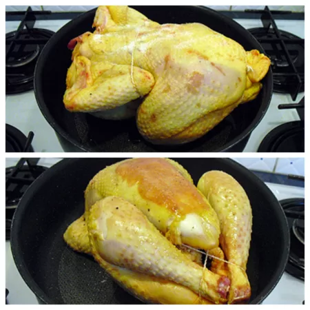 Poulet roti cocotte - 3