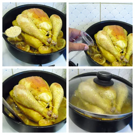 Poulet roti cocotte - 5